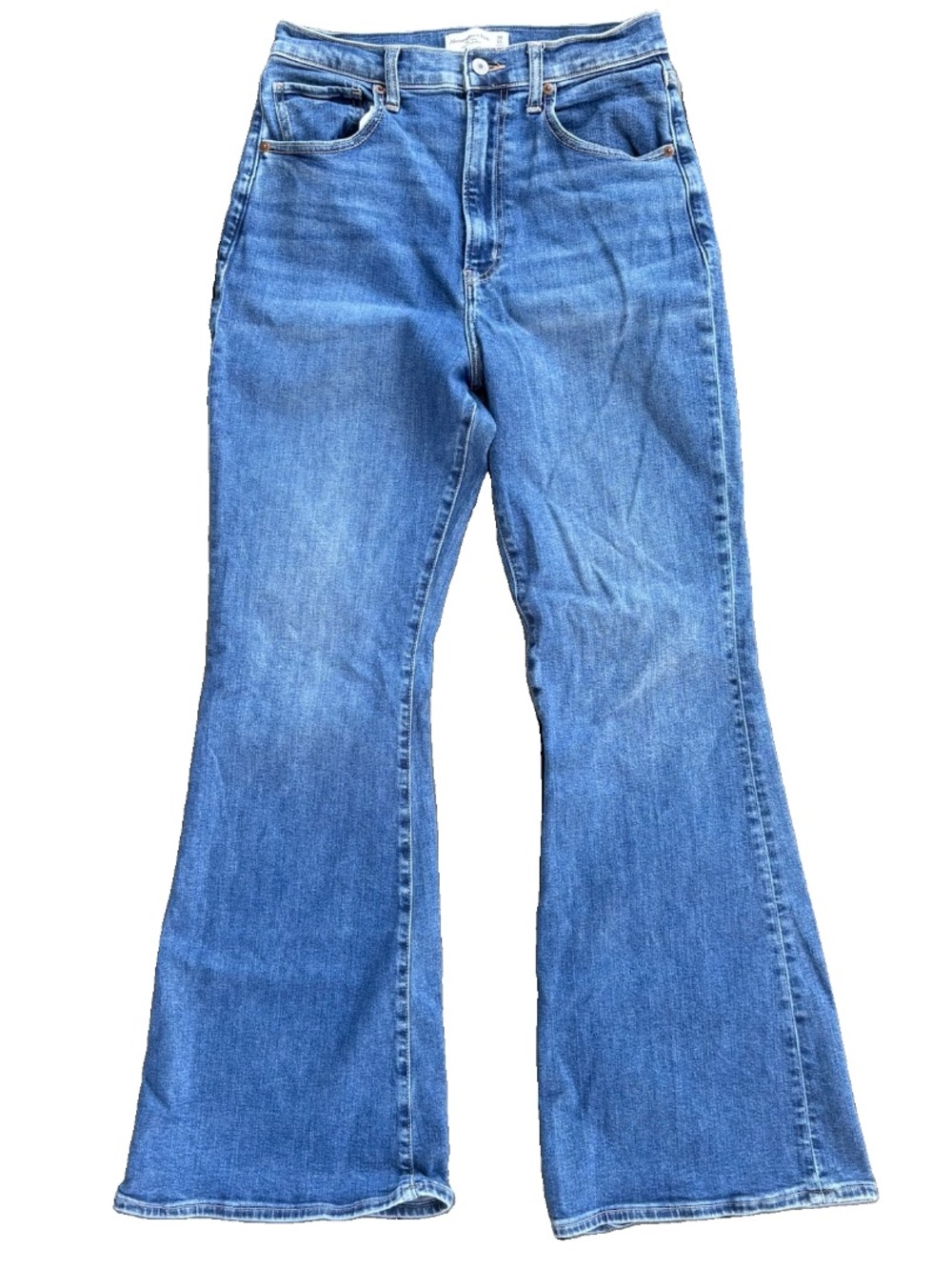 Abercrombie & Fitch Curve Love Flare Jeans